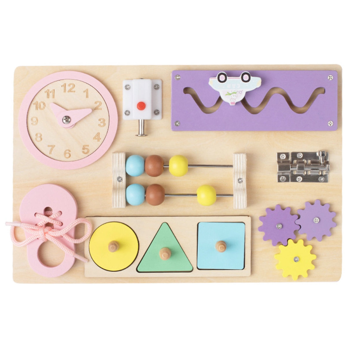 Wooden Busy Board