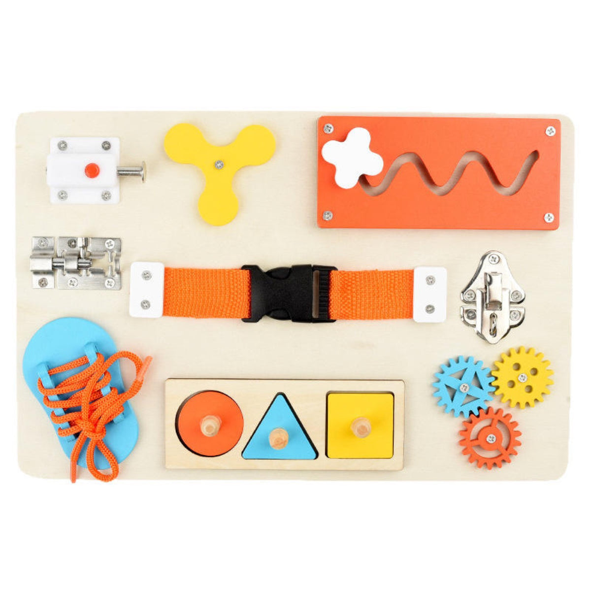 Wooden Busy Board, view 3