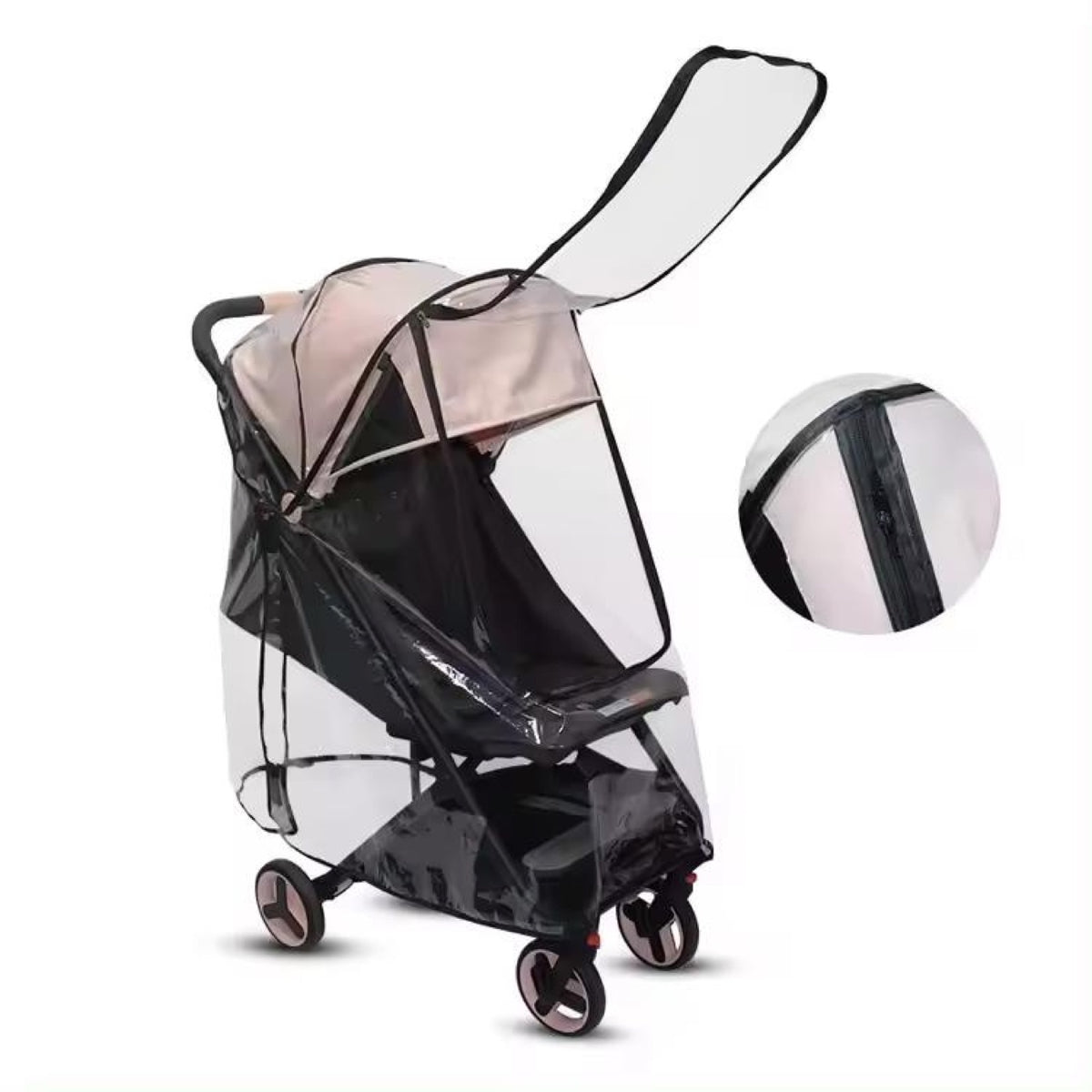 Universal Pram Rain Cover, view 3