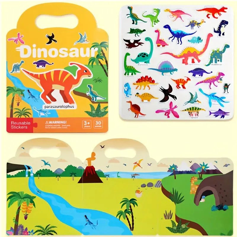 Reusable Sticker Books (4-pack), view 3