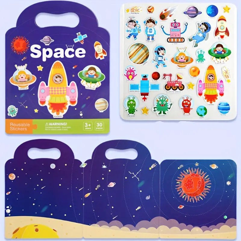Reusable Sticker Books (4-pack), view 4