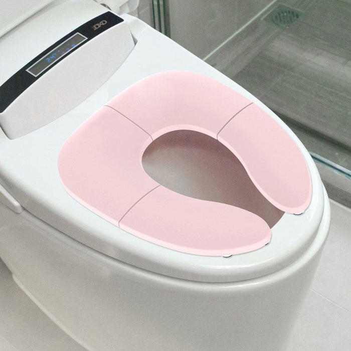Fold-Flat Travel Toilet Seat